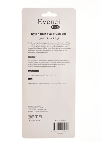 Evenei Nylon Hair dye Brush set